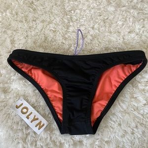NWT Black Jolyn Bikini Bottoms